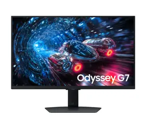 27" Samsung Odyssey G7 LS27FG702EUXEN černá / Herní monitor / IPS / 4K UHD 3840×2160 / 360Hz / 1ms / HDMI 2.1 + DP