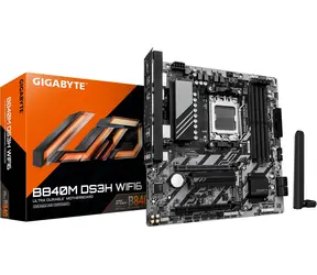 Gigabyte B840M DS3H WIFI6 / B840M / AM5 / 4x DDR5 / PCIEx16 / 2.5 GLAN / mATX
