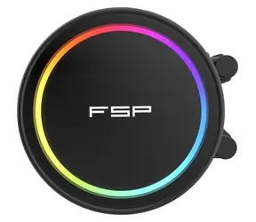 FSP AE36-B černá / AIO vodní chladič CPU / 360 mm / 3x 120 mm ARGB / 2300 RPM / 36 dB / Intel + AMD