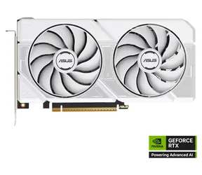 ASUS DUAL GeForce RTX 5060 OC 8GB bílá / Grafická karta / 2565 MHz / 8GB GDDR7 / 128-bit / 1x HDMI + 3x DP / 550W