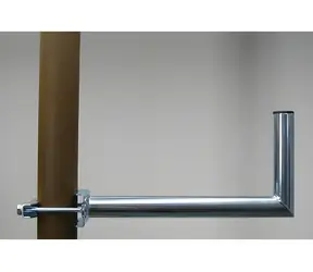 OEM Držák antény na stožár 40 cm / Stožárový držák / průměr 42 mm / galvanický zinek