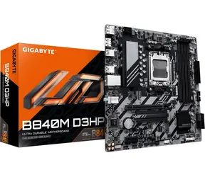 GIGABYTE B840M D3HP / Základní deska / AM5 / 4x DDR5 / PCIe 4.0 x16 / GLAN / mATX
