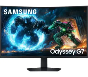 37" Samsung Odyssey G7 černá / Monitor / VA / Curved 1000R / 4K UHD / 165Hz / 1ms / DisplayHDR 600