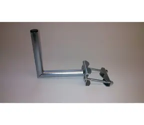 OEM Stožárový držák antény 20 cm / Stožárový držák antény / Průměr 28 mm / Galvanický zinek
