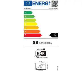 55" Samsung HG55BU800EUXEN černá / Hotel TV / 4K UHD / LED / DVB-T2/C/S2 / WiFi