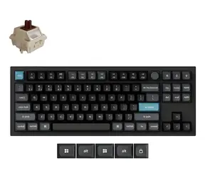 Keychron Q3 Ultra černá / Drátová klávesnice / hliníkový rám