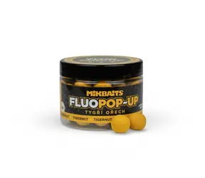 Mikbaits Tygří ořech 14 mm / Plovoucí fluo boilie / 150 ml
