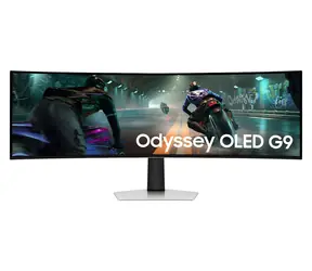 49" Samsung G91Sd stříbrná / Monitor / OLED / 5120 x 1440 / 32:9 / 144Hz / DisplayHDR 400 True Black