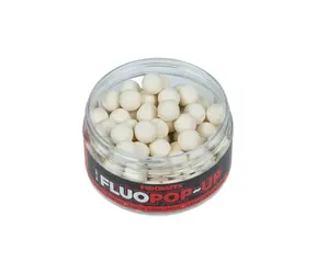 Mikbaits Mini Fluo Boilies Chilli Česnek / Plovoucí boilies / 10 mm / 100 ml
