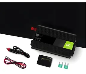 Green Cell INV04 / Měnič napětí / 24V na 230V / 500W/1000W / modifikovaný sinus