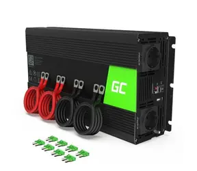 Green Cell INV12 / Měnič napětí / 12V na 230V / 3000W/6000W / modifikovaný sinus