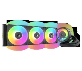 ARCTIC Liquid Freezer III Pro 360 A-RGB / Vodní chladič procesoru / 3x 120mm / 3000 RPM / 77 CFM / AMD + Intel