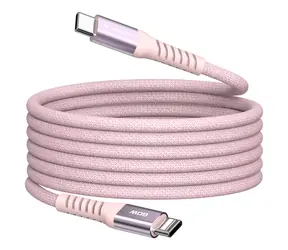 Verbatim 31853 magnetický 60W USB-C kabel 1.2m růžová / USB-C(M) / USB-C(M) / PD 3.0 & QC 3.0