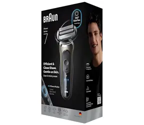 Braun Series 7 72-C1200S zlatá / Holicí strojek / Pánský / Planžetový / 60 min provoz / Na tvář