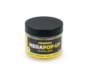 Mikbaits Mega Pop-Up fluo Pampeliška / Plovoucí boilie / 25mm / 300ml