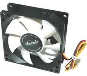 Acutake ACU-FAN80 / Ventilátor / 80 x 80 x 25 mm / 1 600 ot./min. / 14,9 dB / 3 pin