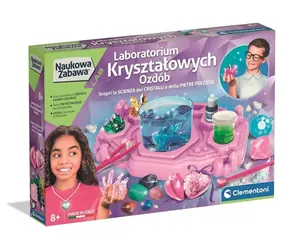 Clementoni Scientific Fun: Krystalové ozdoby / Vědecká sada / od 8 let