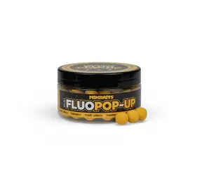 Mikbaits Mini Plovoucí fluo boilies Tygří ořech / Plovoucí boilie / 10 mm / 100 ml