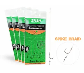Zfish Method Feeder Rig Spike Braid Velikost 12