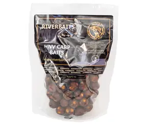 Riverbaits Boilies HNV Bonito SQ 3 kg 24 mm / Boilies / HNV proteinová směs / Squid esence