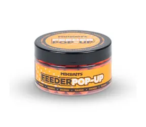 Mikbaits Pop-Up Feeder Mango / Plovoucí boilies / 8+12 mm / 100 ml