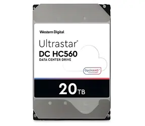 WD Ultrastar DC HC560 20TB / HDD / 3.5" SATA III / 7 200 rpm / 512MB cache