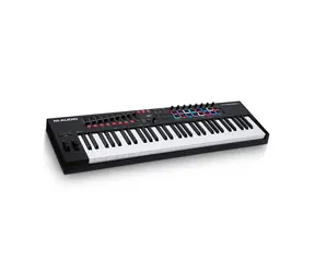 M-Audio Oxygen Pro 61 / MIDI klávesnice / 61 kláves / 16 padů / OLED / USB