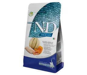 Farmina N&D Ocean Cat Cod & Shrimp Kitten / Granule pro koťata / bezobilné / 300 g