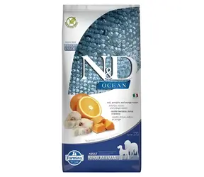 N&D Ocean Dog Cod, Pumpkin & Orange Adult Medium/Maxi 2,5 kg / Krmivo pro dospělé psy středních a velkých plemen