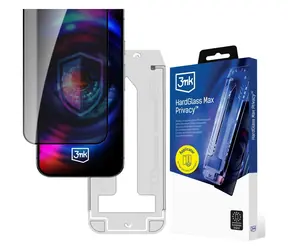 3mk HardGlass Max Privacy FrameFit / Tvrzené sklo / Samsung Galaxy A16 A17 4G 5G