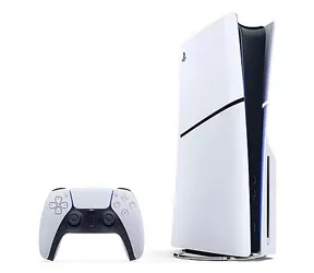 Sony PlayStation 5 E-Chassis Slim bílá / Herní konzole / Disc Edition / 1TB SSD / 4K 120Hz / Wi-Fi 6