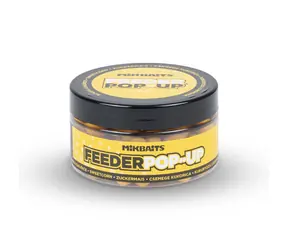 Mikbaits Pop-Up Feeder Sladká kukuřice / Plovoucí boilies / 8+12 mm / 100 ml