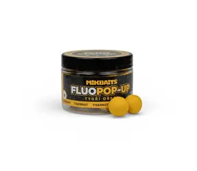 Mikbaits Tygří ořech / Plovoucí fluo boilie / 18 mm / 150 ml