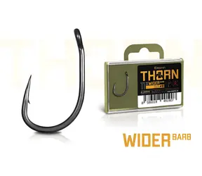 Delphin THORN Wider vel. 4 / Kaprařský háček / Wide gape / S protihrotem / 11 ks