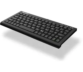 Keysonic ACK-3401U (UK) černá / Mini klávesnice / 80 kláves / USB