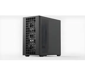Aerocool D302A-G-BK-V1 černá / PC skříň / Micro ATX / Mesh / bez zdroje / průhledná bočnice