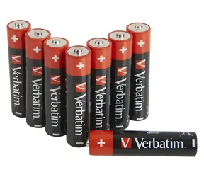 Verbatim AAA alkalické baterie 8 ks / Baterie / 1,5 V