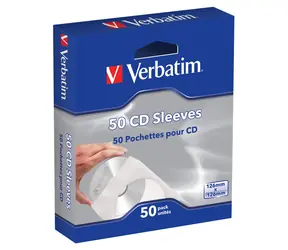 Verbatim papírové obaly na CD a DVD / Obal / 50 ks
