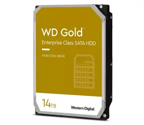 WD Gold 14TB / HDD / 3.5" SATA III / 7 200 rpm / 512MB cache / 5y