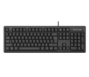 A4tech FK12 černá / Multimediální klávesnice / USB / CZ/US / membránová / Splash Proof