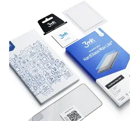 3mk HardGlass Max Lite černá / Tvrzené sklo / Xiaomi Redmi Note 15 Pro 4G / 9H / 0,3 mm