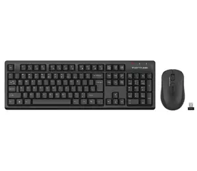A4tech FG1200 FStyler černá / Set bezdrátová klávesnice + myš / 2.4GHz / USB