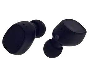 2GO Twin BT černá / Bezdrátová sluchátka do uší / Bluetooth 4.1 / 2,5 h výdrž / nabíjecí pouzdro