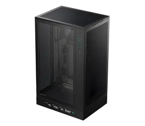 DEEPCOOL CH270 PLUS černá / mATX / 2x USB-A 3.2 / 1x USB-C 3.2 / bez zdroje / průhledná bočnice