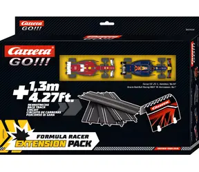Carrera 71604 GO - 4× rovinka +1,3 m Red Bull Verstappen + Ferrari Hamilton