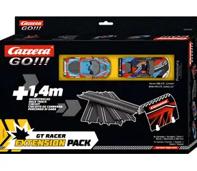 Carrera 71605 GO - +1,4 m dráhy Ferrari 296 GT3 a BMW M4 GT3