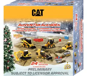 Carrera 85970 CAT Adventní kalendář 85970 / Adventní kalendář / 24 dílků / věk 6+