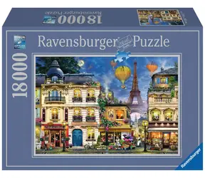 Ravensburger Procházka noční Paříží / 18 000 dílků