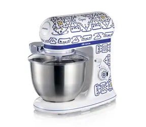 Ariete 15880C Capri bílá, světle modrá / Stolní mixér / 1200 W / 5.5 l / planetární