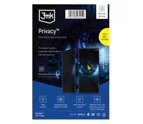 3mk All-Safe Privacy AIO v2.0 / Ochranná fólie / antispy / 25 ks / Dry & Wet Fitting